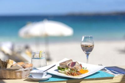 Gourmet restaurant at Orient Beach