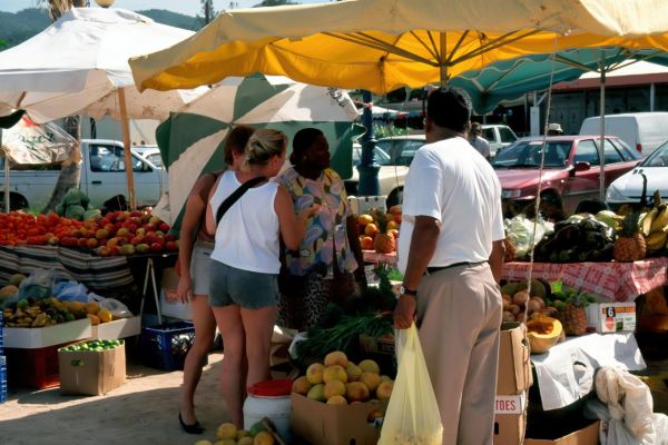 Marigot market