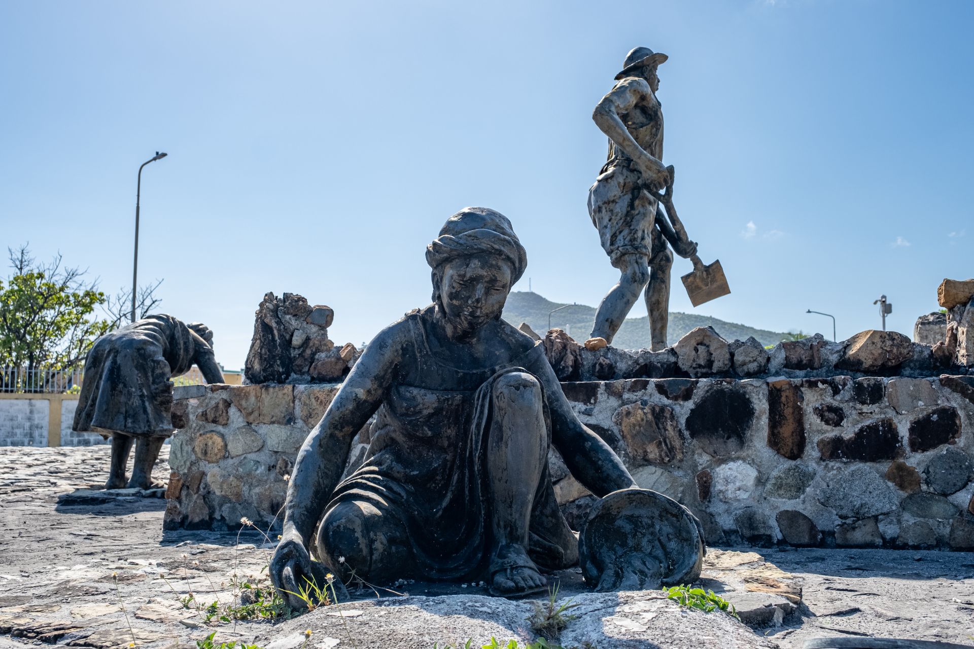 Salt Pickers Hand The Salt Pickers | Bernard's Tours